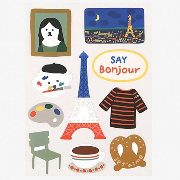 Dailylike Remover Sticker - Paris Bichon