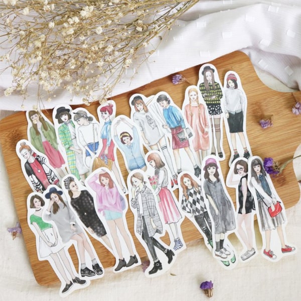 Bon Bon Flake Sticker - Girls Party Time