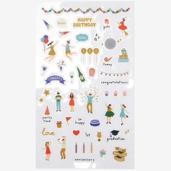 Dailylike Daily Sticker - Party
