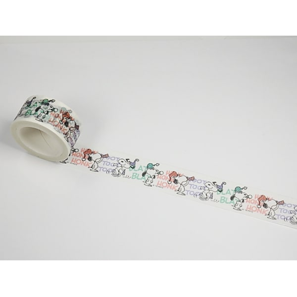 Peanuts Snoopy Masking Tape Party Happy Dance