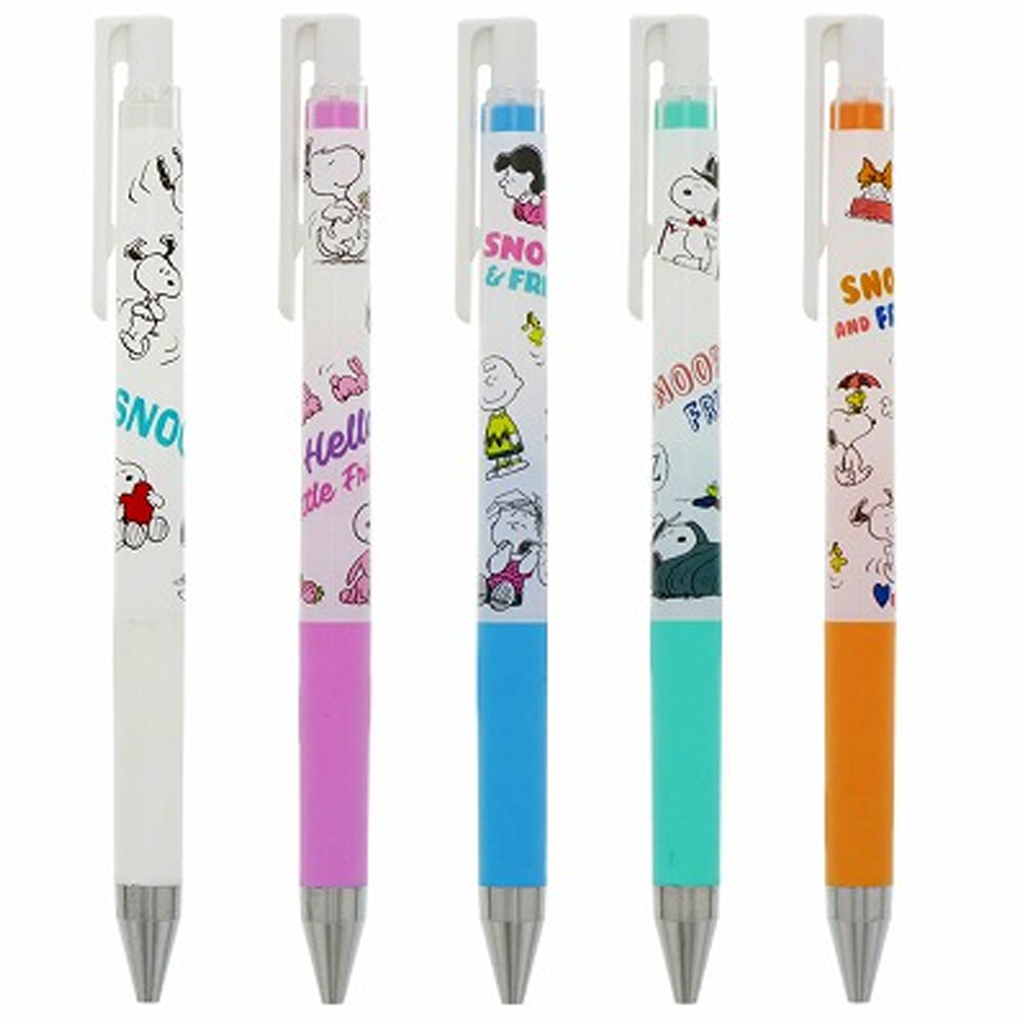 JUICE UP 0.4mm Snoopy 5-Piece Set Pastel