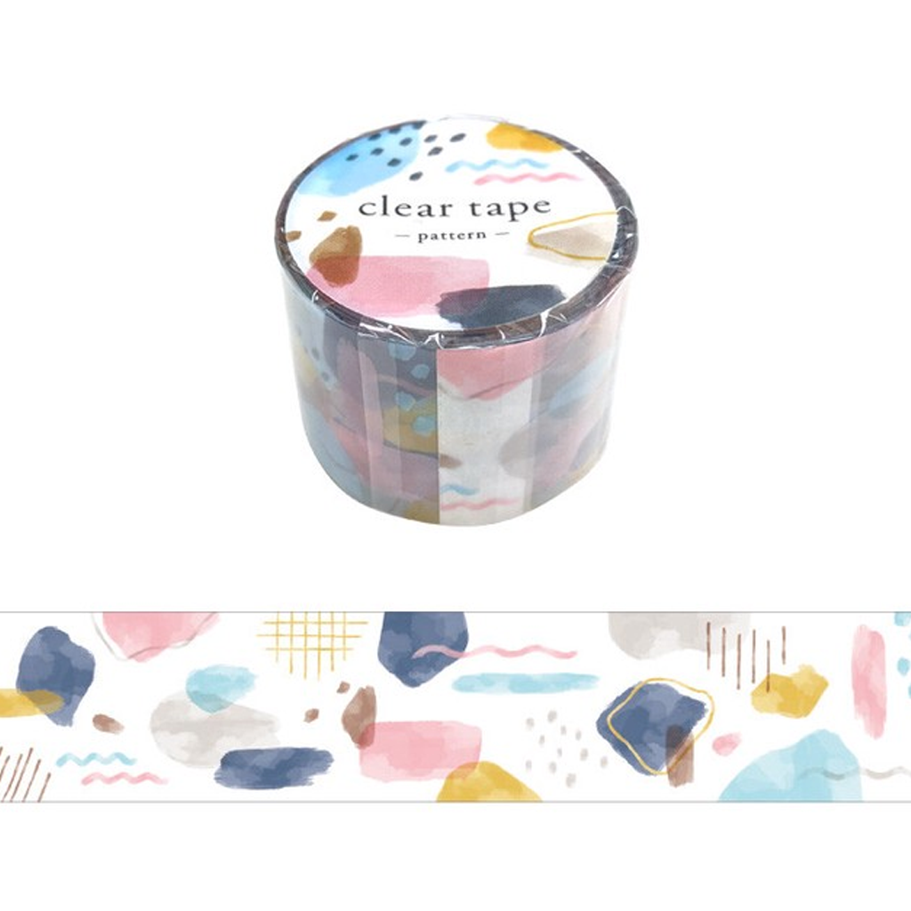 Mind Wave Clear Tape Masking Tape - Pattern