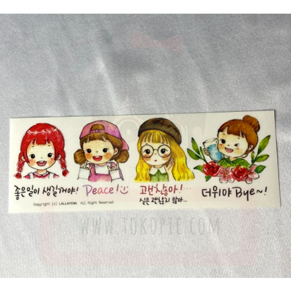 Lallayena Decoration Sticker - Peace