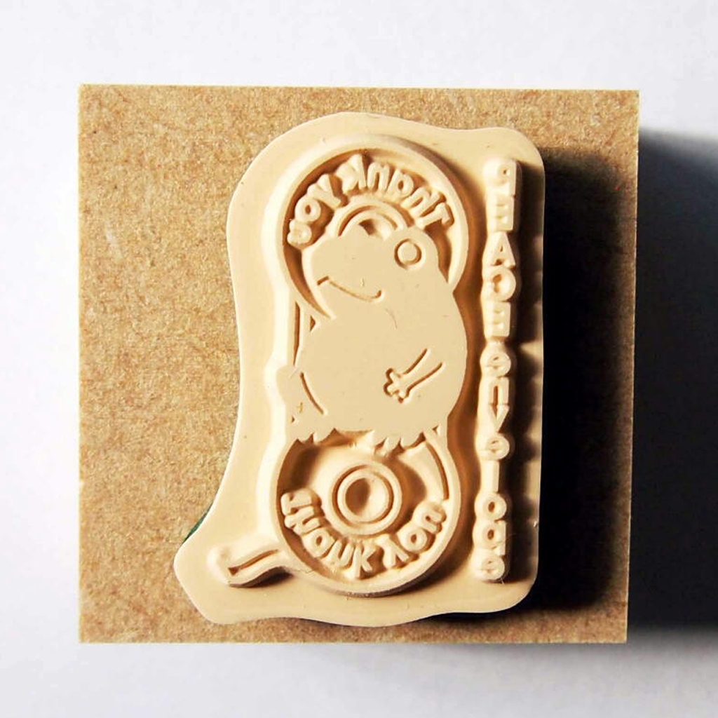 Kodomo No Kao Fun Mail Stamp - Peaceful Envelope Thank You