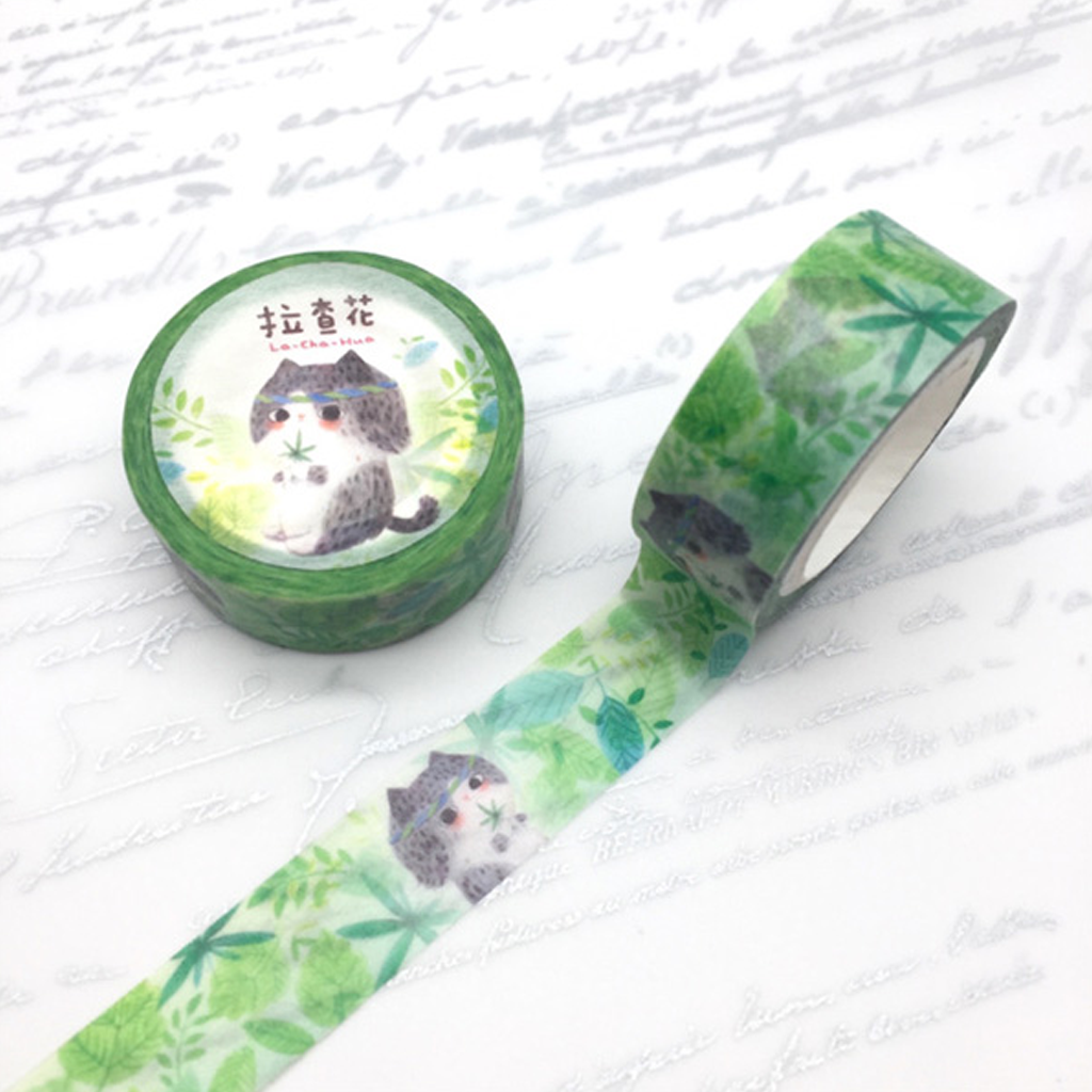 Racha Flower Masking Tape - Peace Lara
