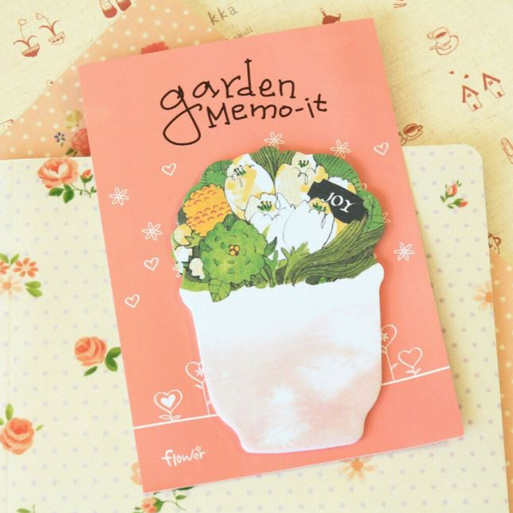 Sticky Note Garden Memo It - Peach