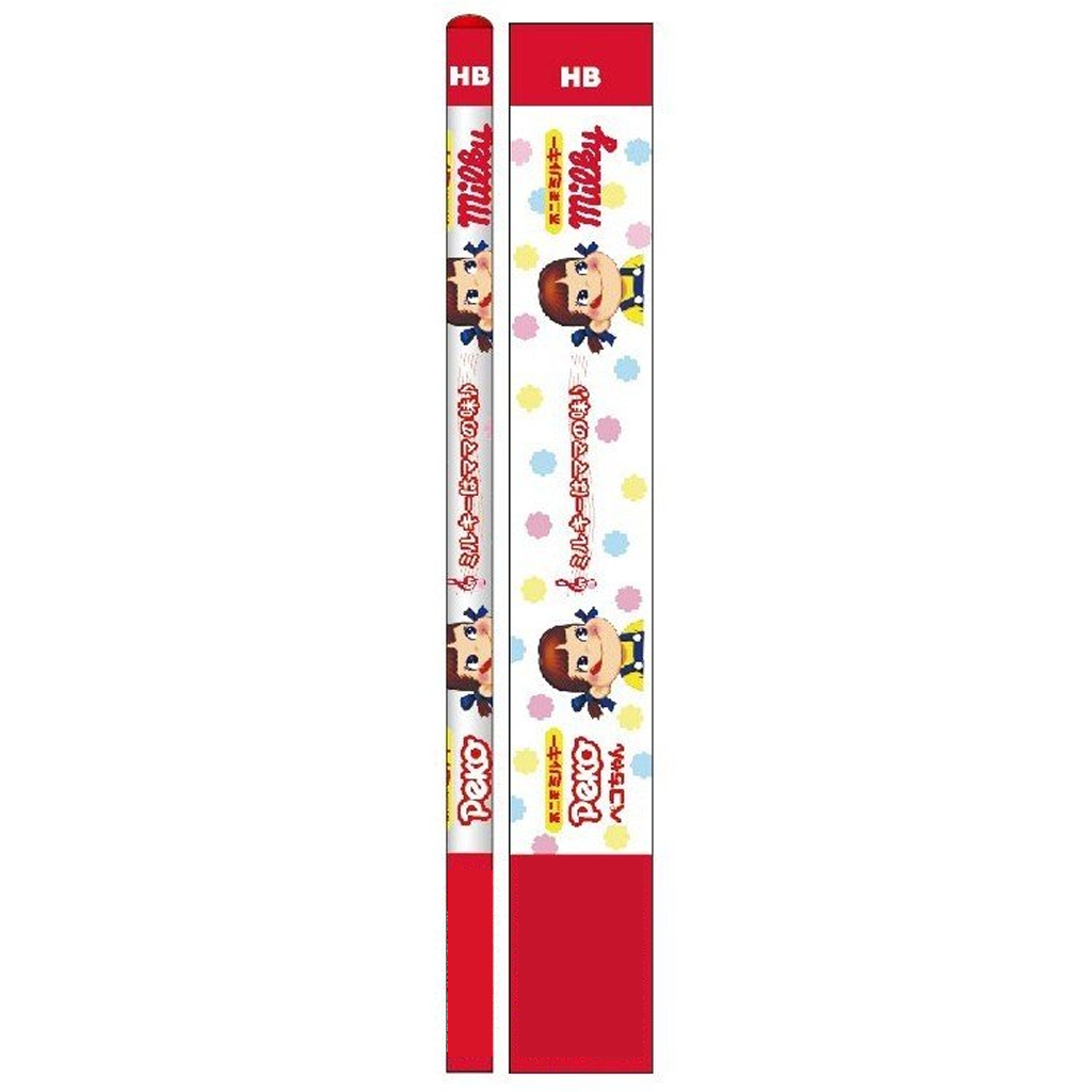 Peko Milky Red Round Axis Pencil HB