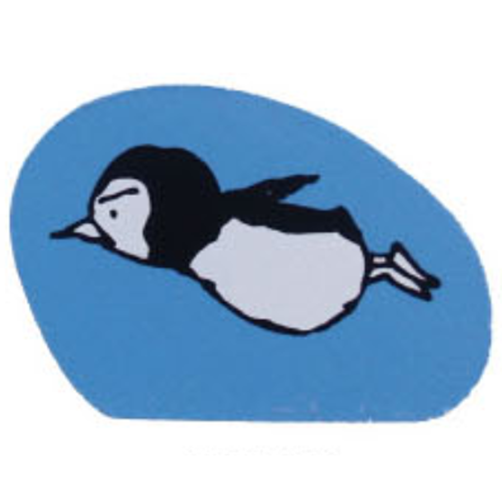 Kodomo No Kao Rubber Stamp - Penguin