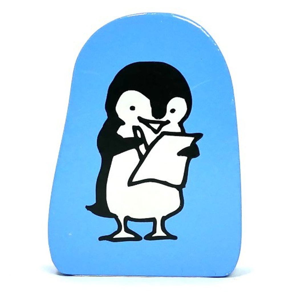 Kodomo No Kao Rubber Stamp - Penguin