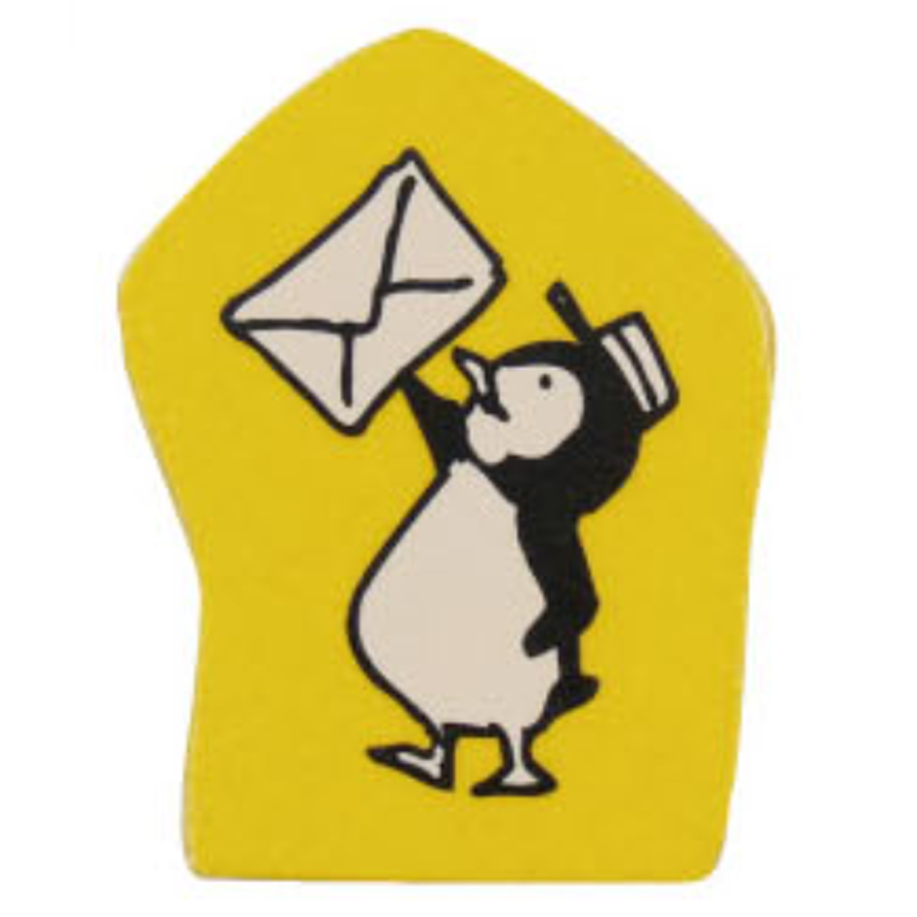 Kodomo No Kao Rubber Stamp - Penguin