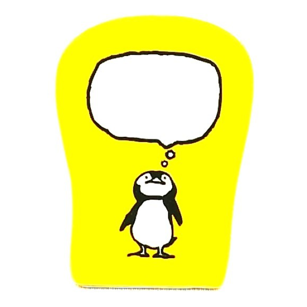 Kodomo No Kao Rubber Stamp - Penguin