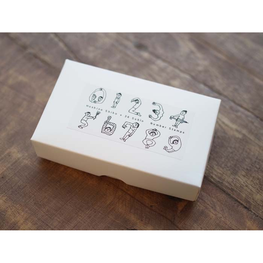 36 Sublo X Hoshino Shiho Number Stamps Set