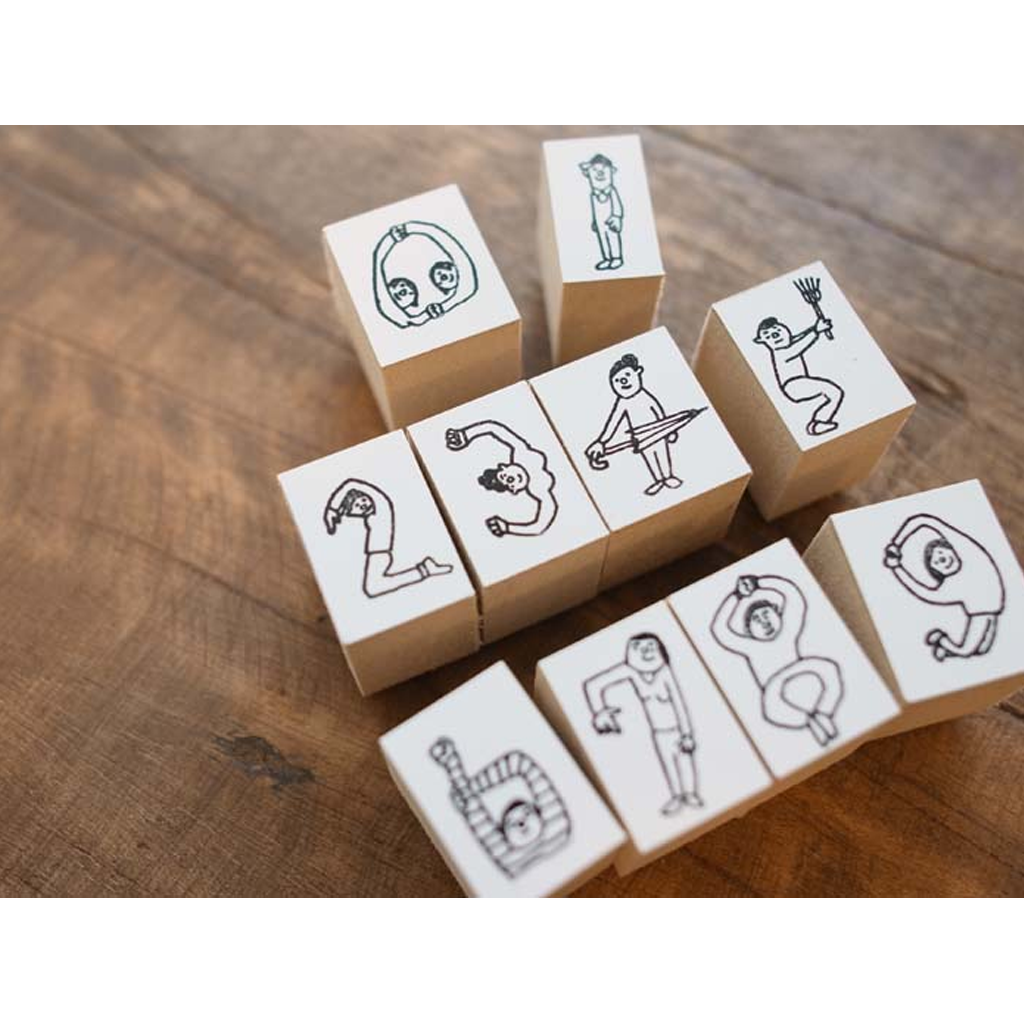 36 Sublo X Hoshino Shiho Number Stamps Set