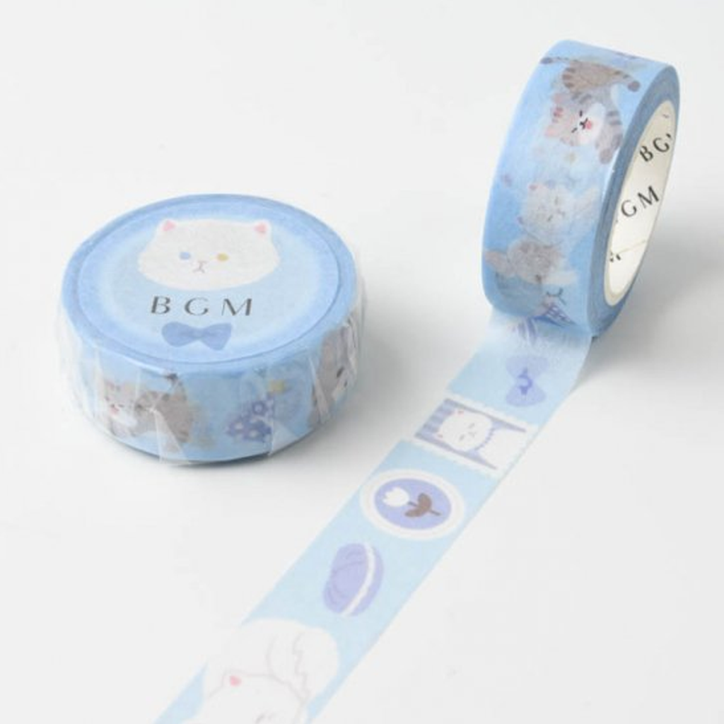 BGM Masking Tape Persian Cat