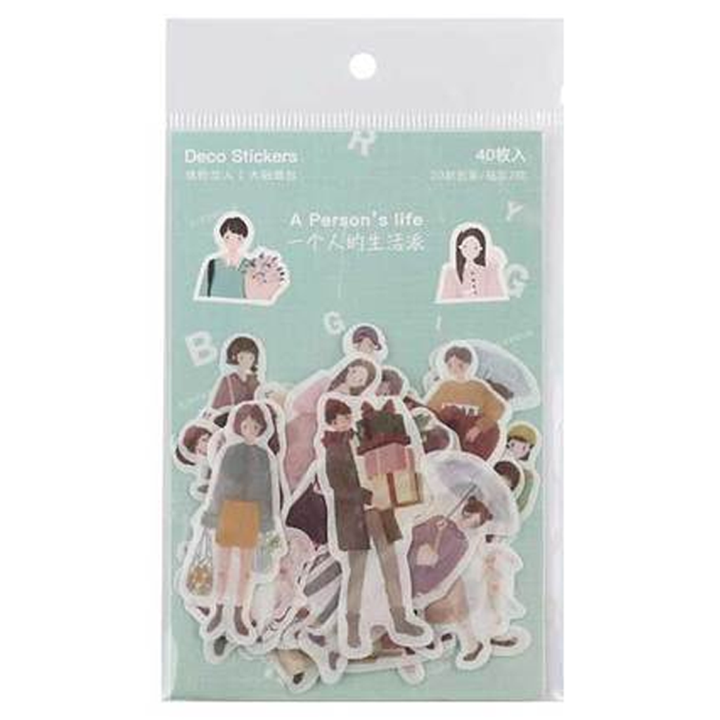 Cardlover Flake Sticker - A Person's Life