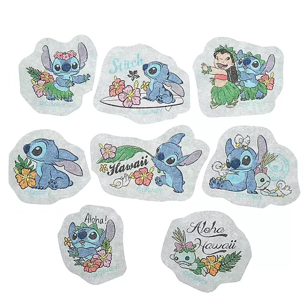 Lilo &amp; Stitch Seal Sticker Peta Roll Aloha