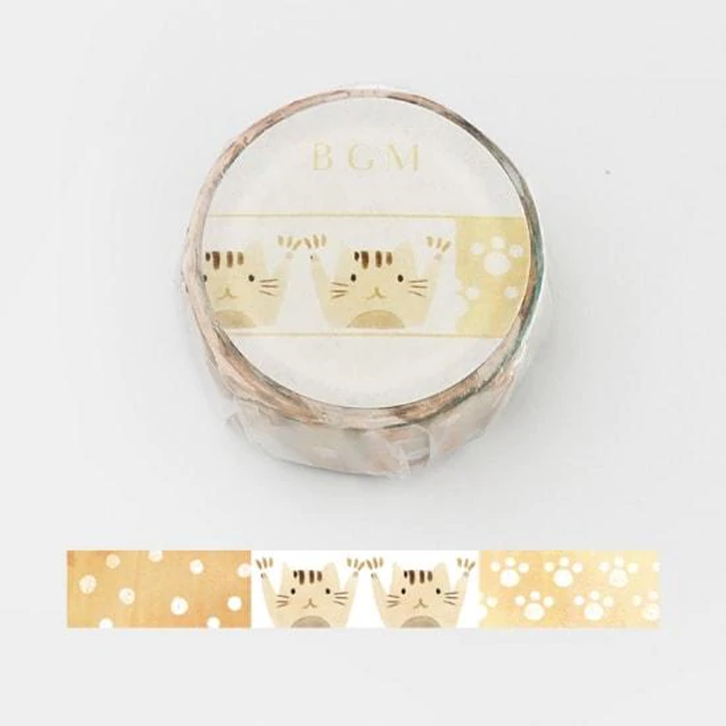 BGM Masking Tape Pet Pattern