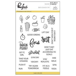 Pink Fresh Studio Clear Stamp