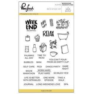 Pink Fresh Studio Clear Stamp