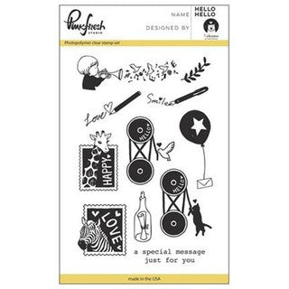 Pink Fresh Studio Clear Stamp