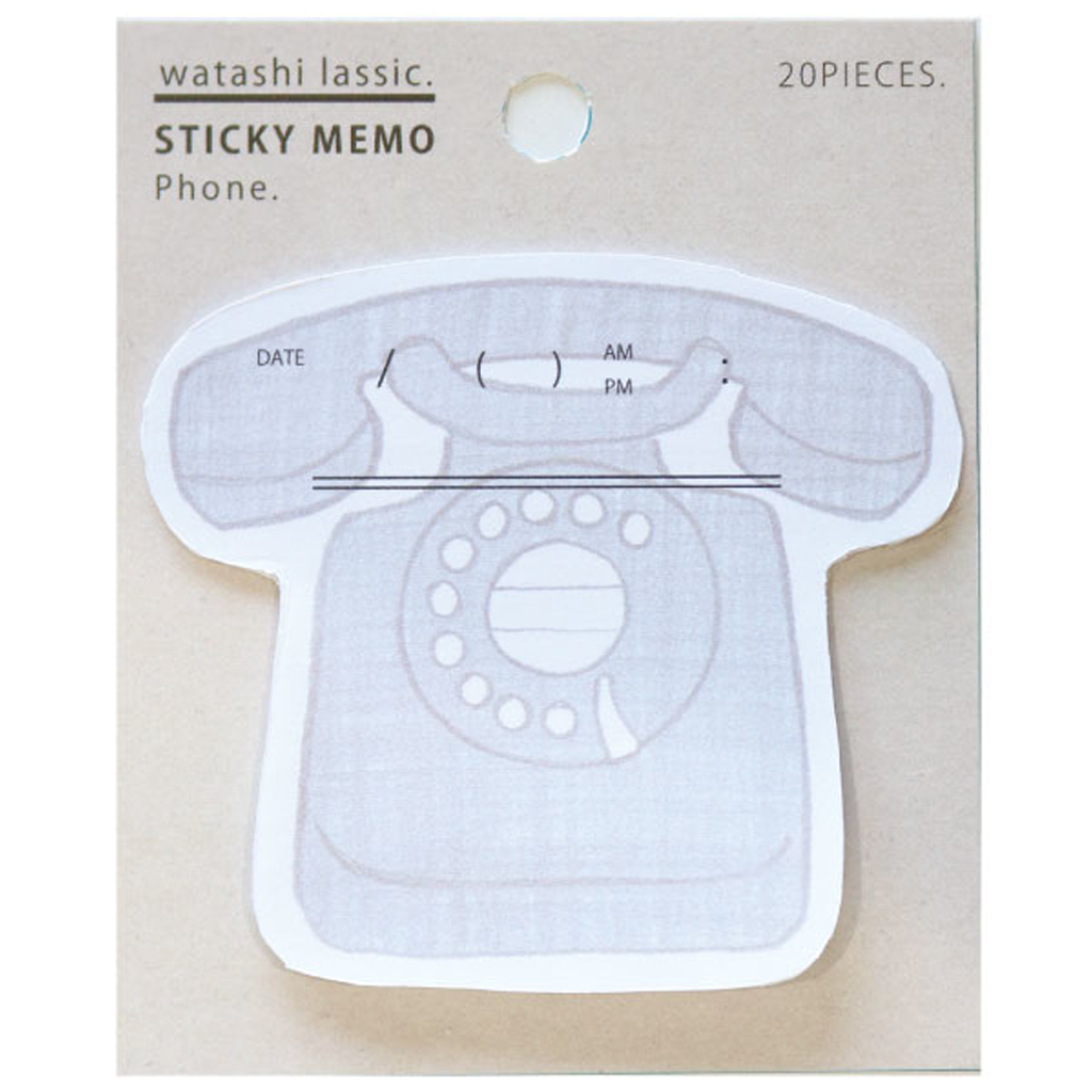 GreenFlash Watashi Lassic Sticky Note Memo Phone