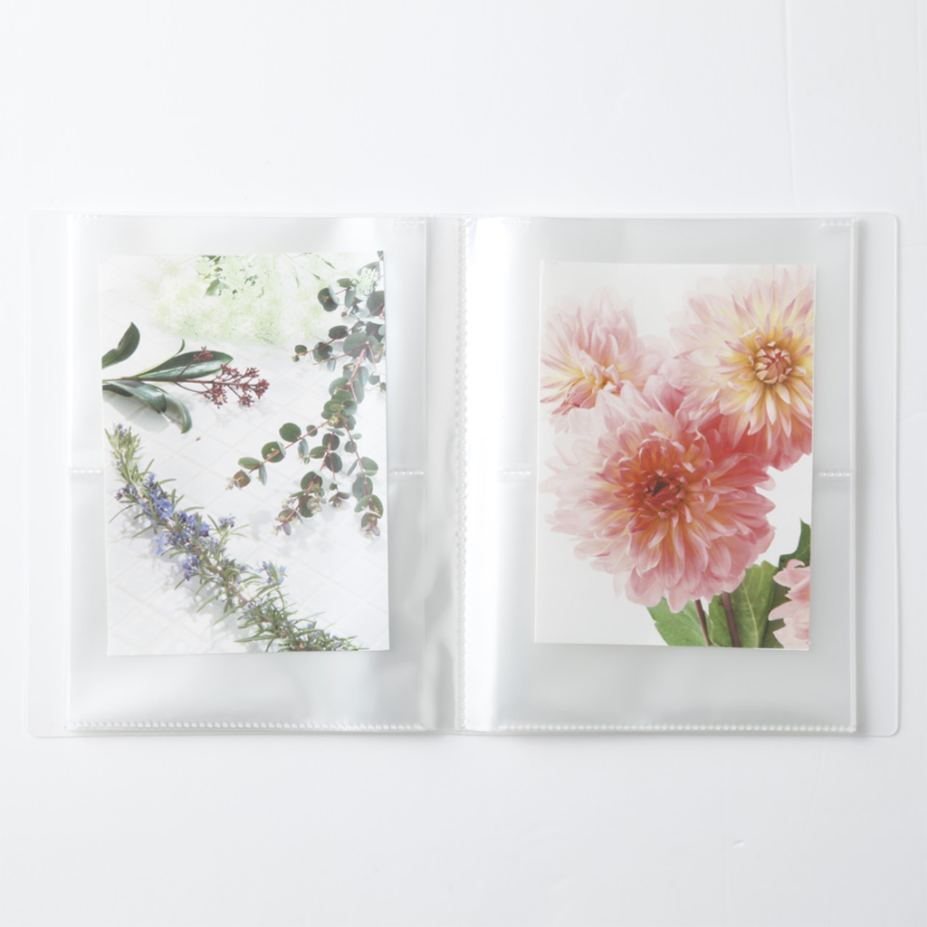 Muji A4 PP Photo &amp; Postcard Folder / 2 Rows