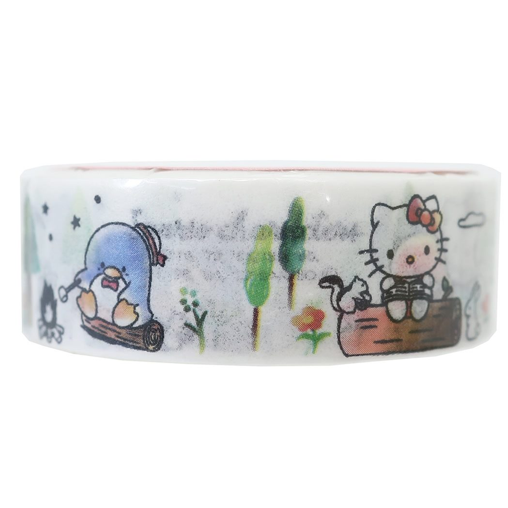 Sanrio Characters Masking Tape - Picnic