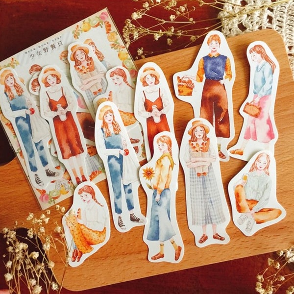 Flake Sticker Meow Meow Star - Picnic Day