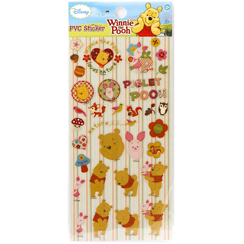 Disney Piglet And Pooh PVC Sticker
