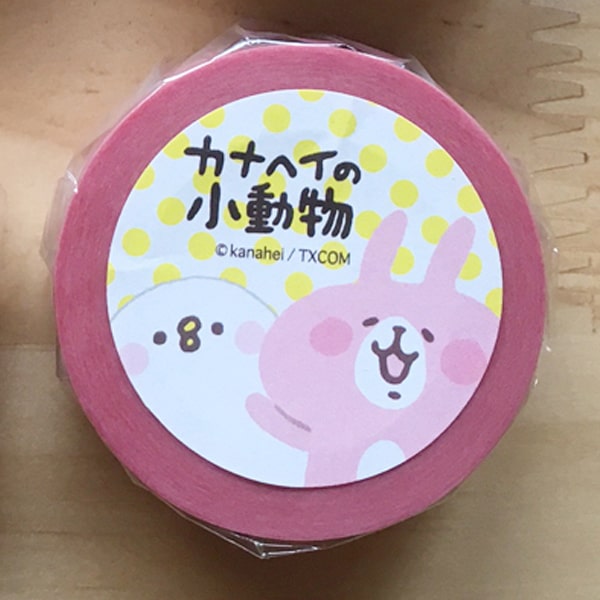 Masking Tape Kanahei Rabbit - Pink