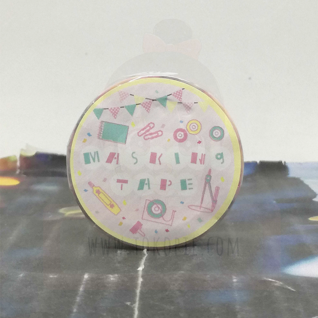 Pink Stationery Masking Tape