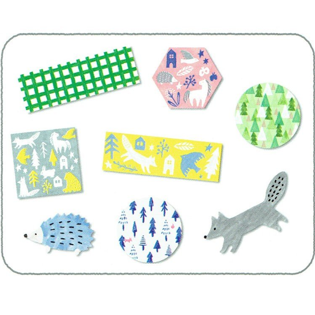 Q-Lia Sopopaperi Pink Flake Sticker