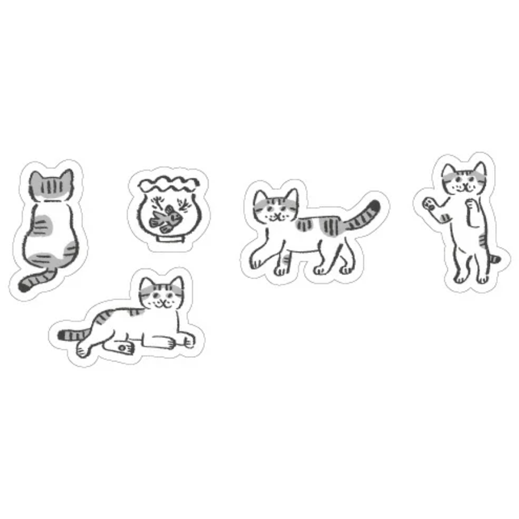 Ryu-Ryu Miagoo Theme Pink Flake Sticker