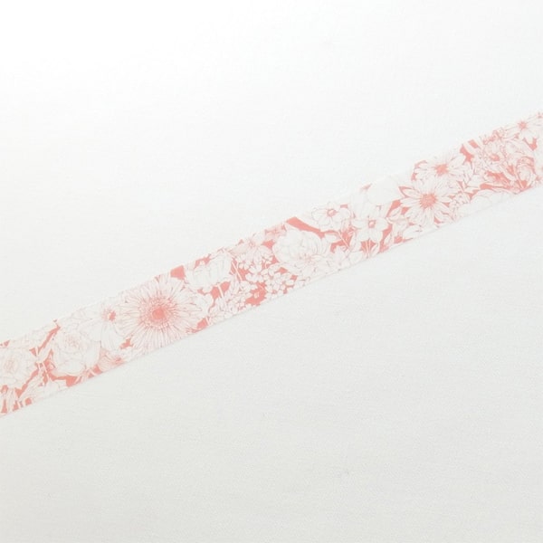 Round Top MiriKulo:rer Masking Tape - Pink Flower