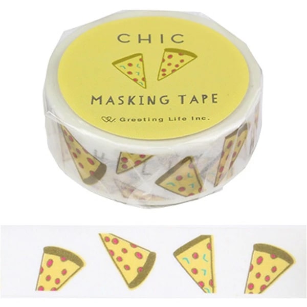 Greeting Life Masking Tape - Pizza