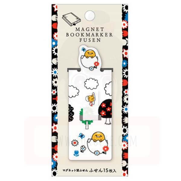 Sanrio Gudetama Magnet Bookmarker Fusen