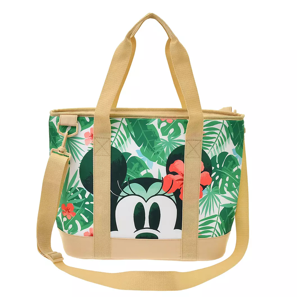Mickey &amp; Minnie Cooler Bag 2WAY Tropical Plants