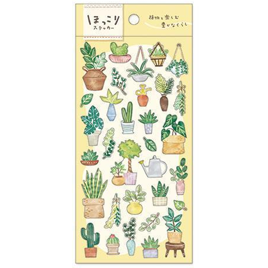 Mind Wave Warm Sticker Plants