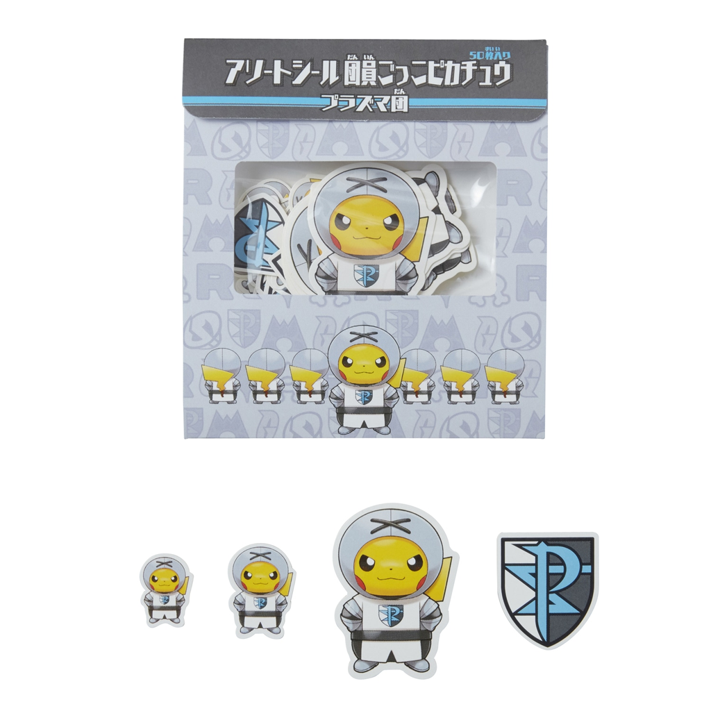 Pikachu Plasma Team Flake Sticker