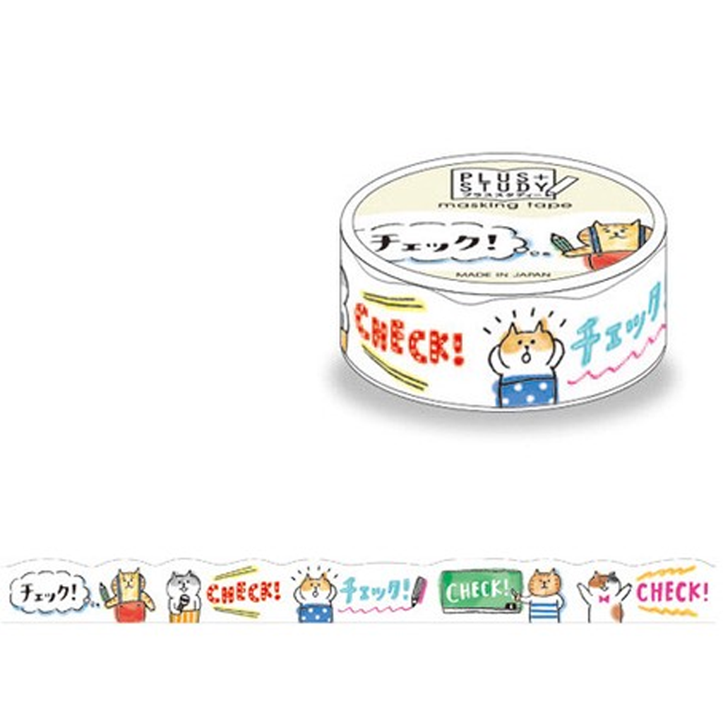 Mind Wave Masking Tape - Gorogoro Nyansuke Plus+ Study Check