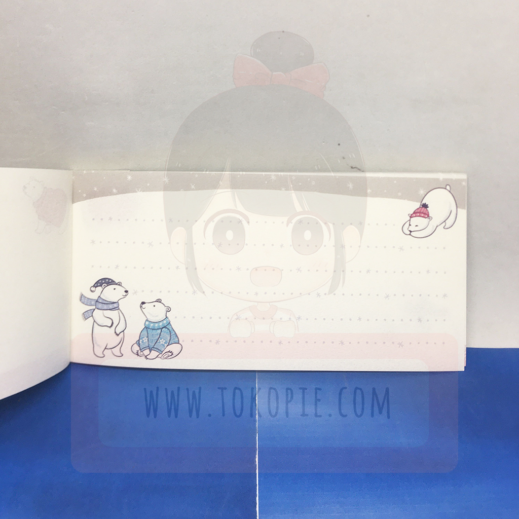 Frontia Polar Bear Notepad