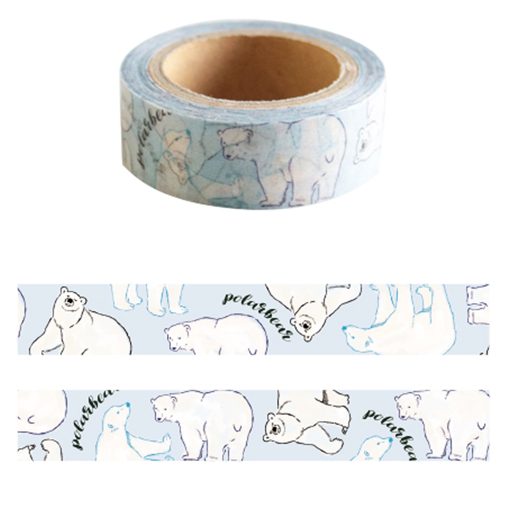 Greenflash Masking Tape - Polar Bear