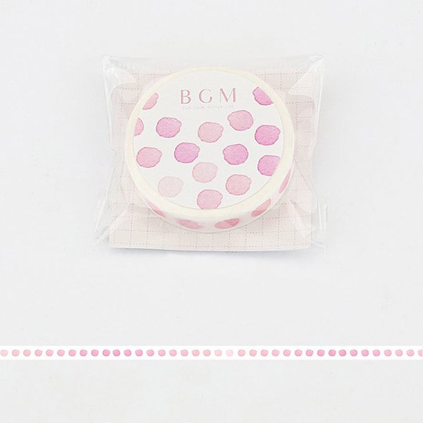 BGM Masking Tape Polka Dot