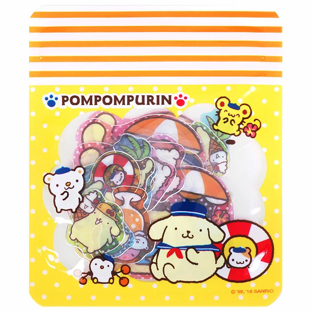 Flake Sticker Pompompurin Summer Seal