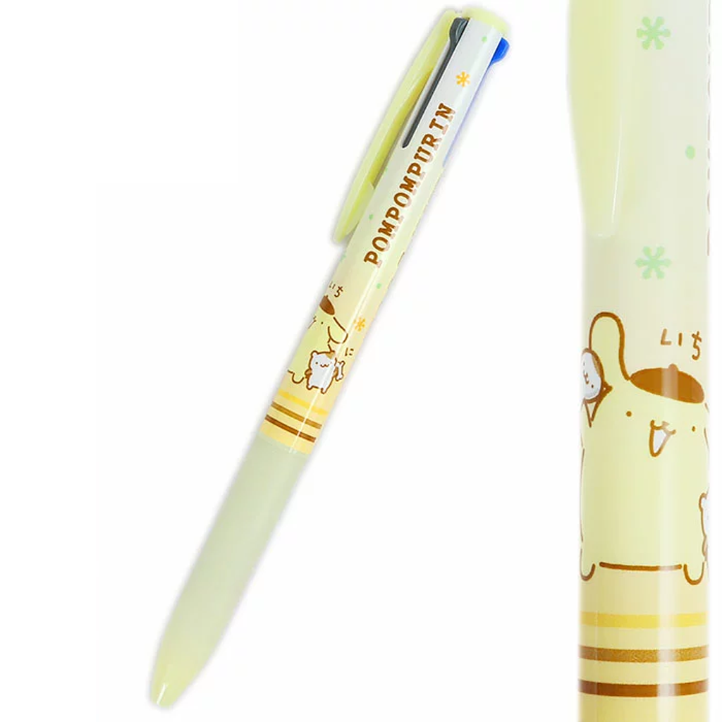 Pilot Super Grip 3 Color Ballpoint Pen Pompompurin