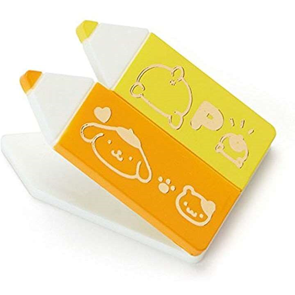 Sanrio Pompompurin Paper Clip Set Characters