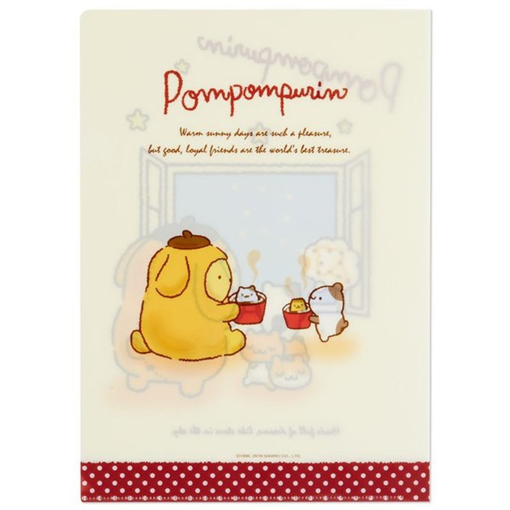 Sanrio Pompompurin A4 Folder Set