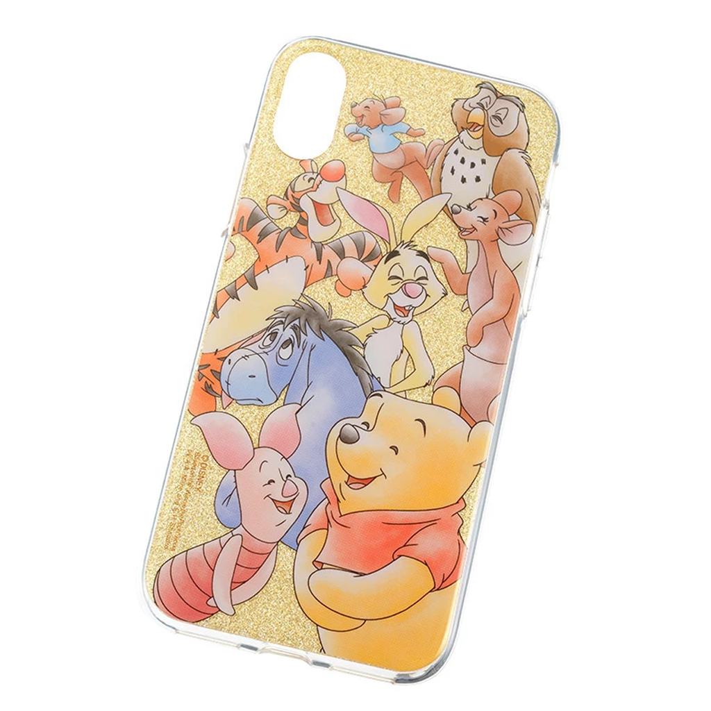 Disney Pooh Laughing Case For iPhone X