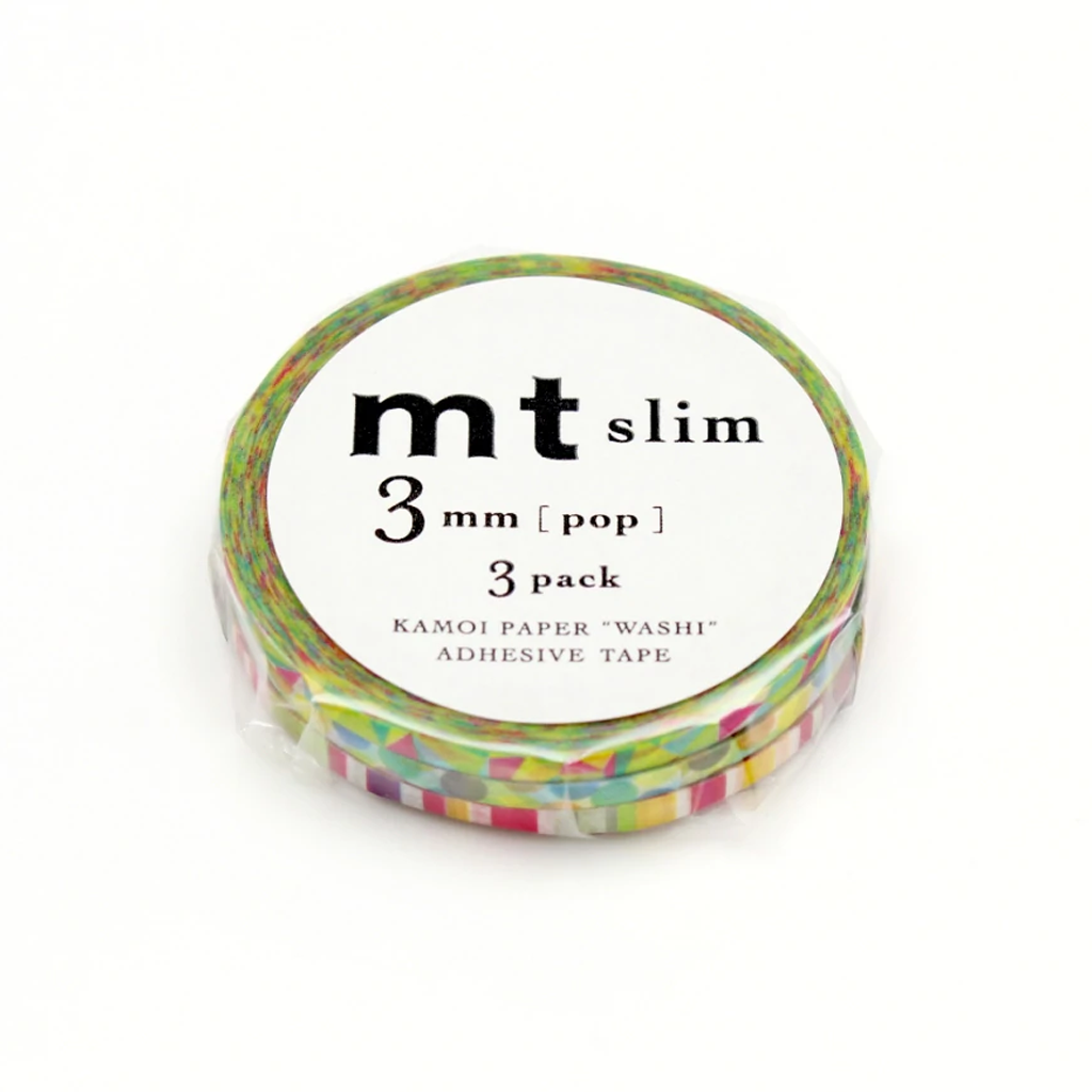 MT Slim Masking Tape - Pop