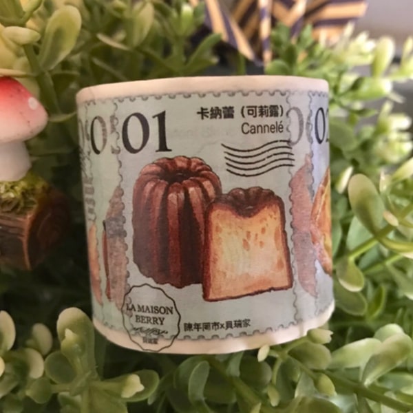 La Maison Berry Masking Tape - Postage Stamps
